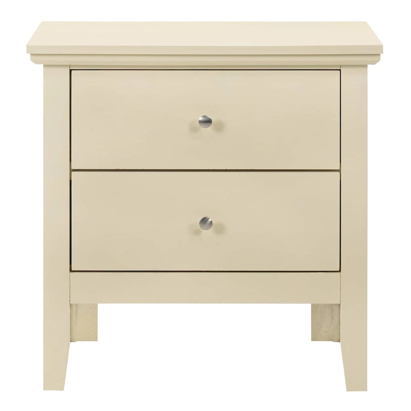 Table de chevet à 2 tiroirs Primo (61 cm H x 48,3 cm L x 39,4 cm P)