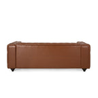 Sagewood Transitional Deeply Tufted Sofa by Christopher Knight Home