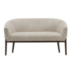 Galena Mid-century Modern Glam Loveseat by Christopher Knight Home