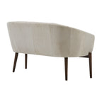 Galena Mid-century Modern Glam Loveseat by Christopher Knight Home