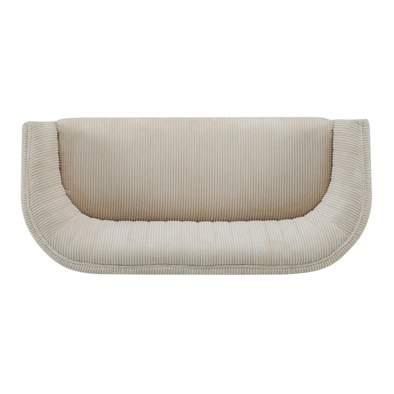 Galena Mid-century Modern Glam Loveseat by Christopher Knight Home
