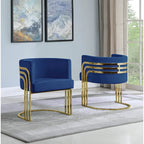 Accent 1-Chair with Gold Base (Single)