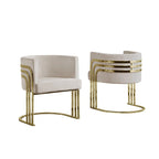 Accent 1-Chair with Gold Base (Single)
