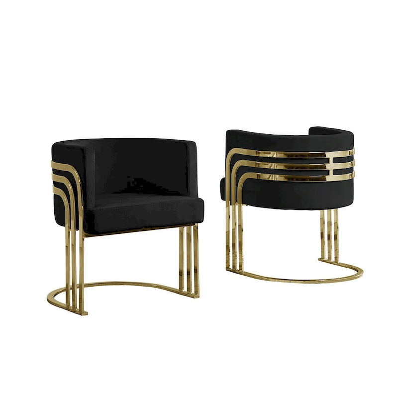 Accent 1-Chair with Gold Base (Single)