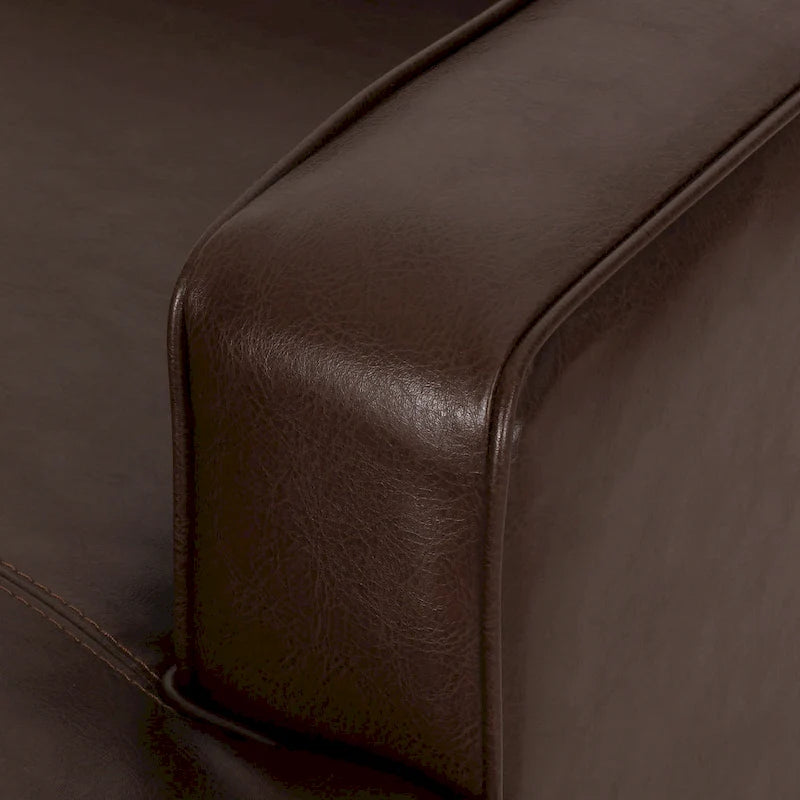 Furman Contemporary Tufted Chaise Sectional by Christopher Knight Home