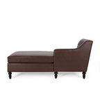 Furman Contemporary Tufted Chaise Sectional by Christopher Knight Home