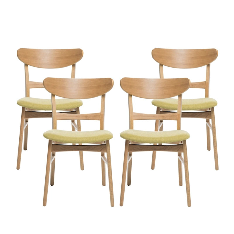 Chaises de salle à manger Idalia Mid-century Modern (Lot de 4) par Christopher Knight Home