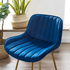 Art Leon Tabourets de Bar Pivotants Confortables en Velours - Lot de 2