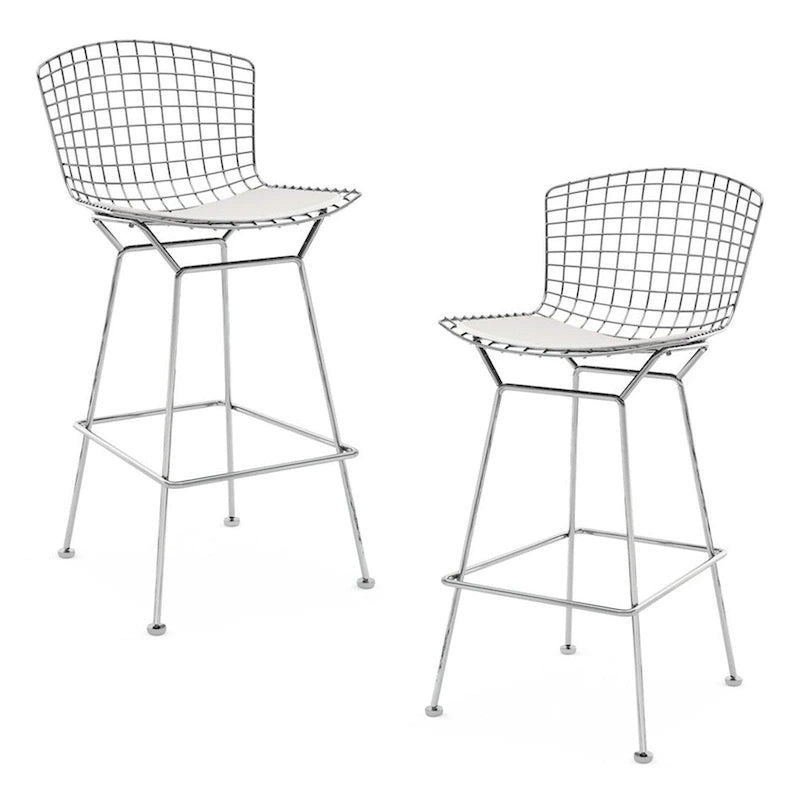 Tabouret de comptoir Bertoia (26) - 39Hx20.5Lx23P