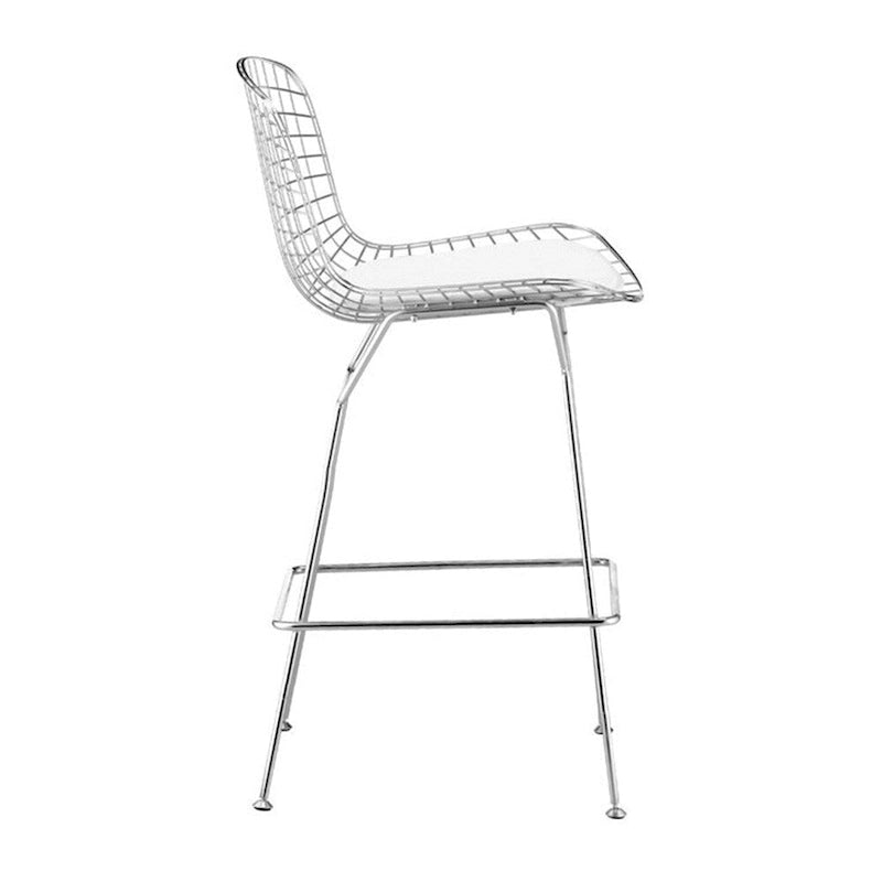 Tabouret de comptoir Bertoia (26) - 39Hx20.5Lx23P