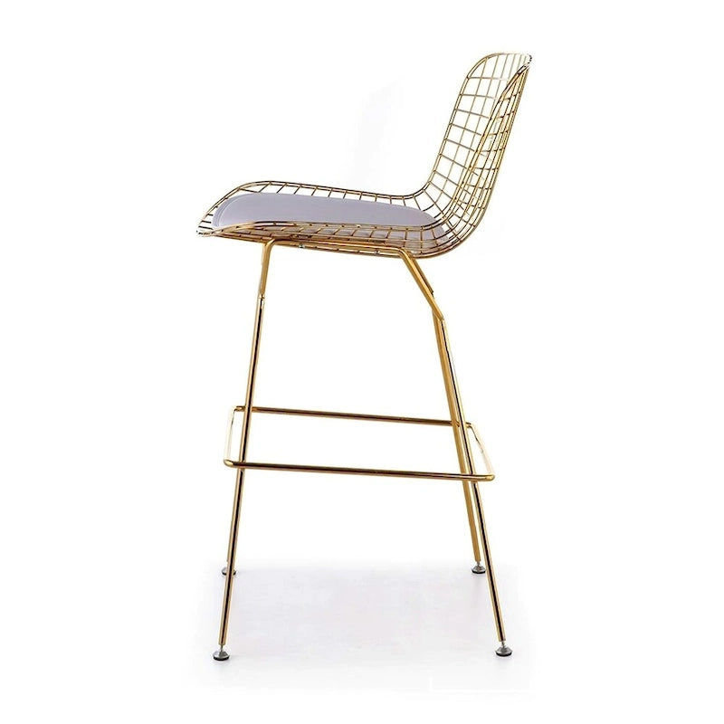 Tabouret de comptoir Bertoia (26) - 39Hx20.5Lx23P