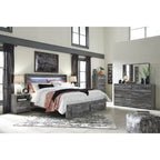 Commode Ashley Baystorm gris de Signature Design