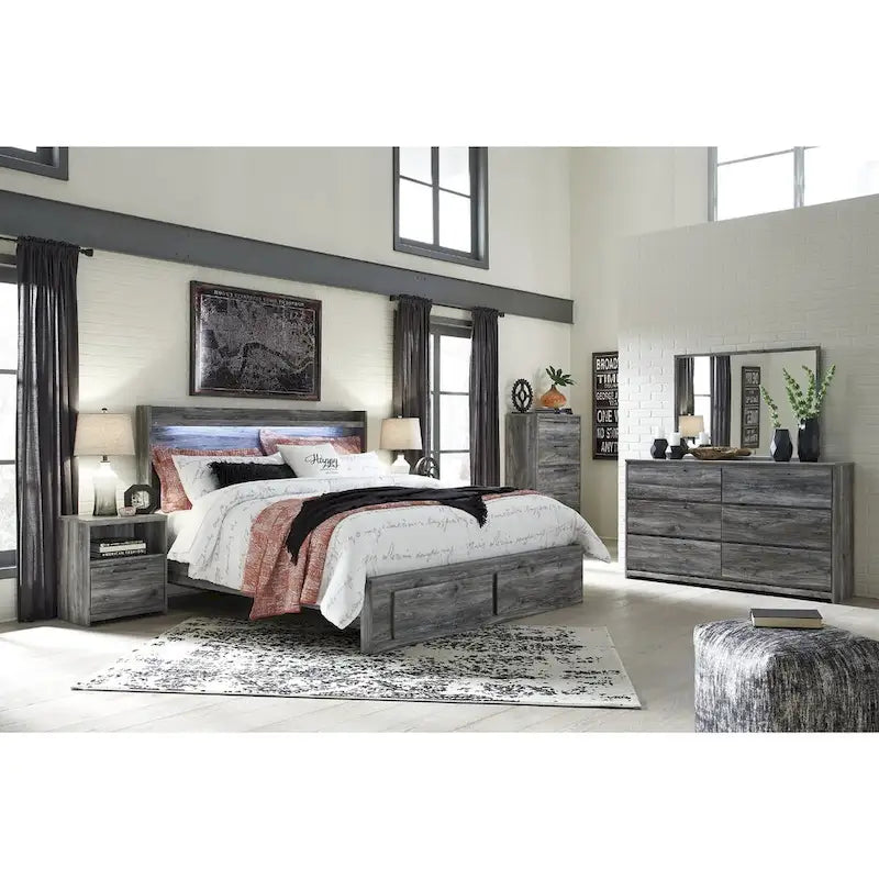 Commode Ashley Baystorm gris de Signature Design