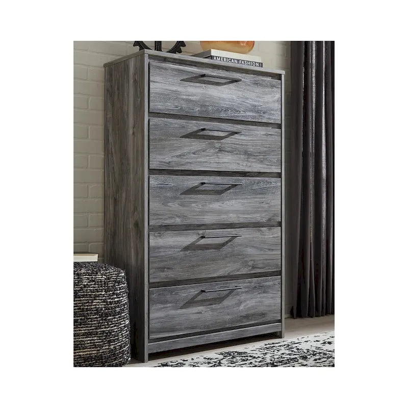 Commode Ashley Baystorm gris de Signature Design