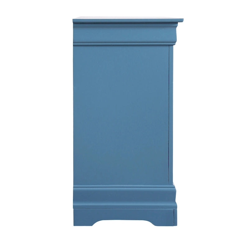 Commode double à 6 tiroirs Louis-Philippe
