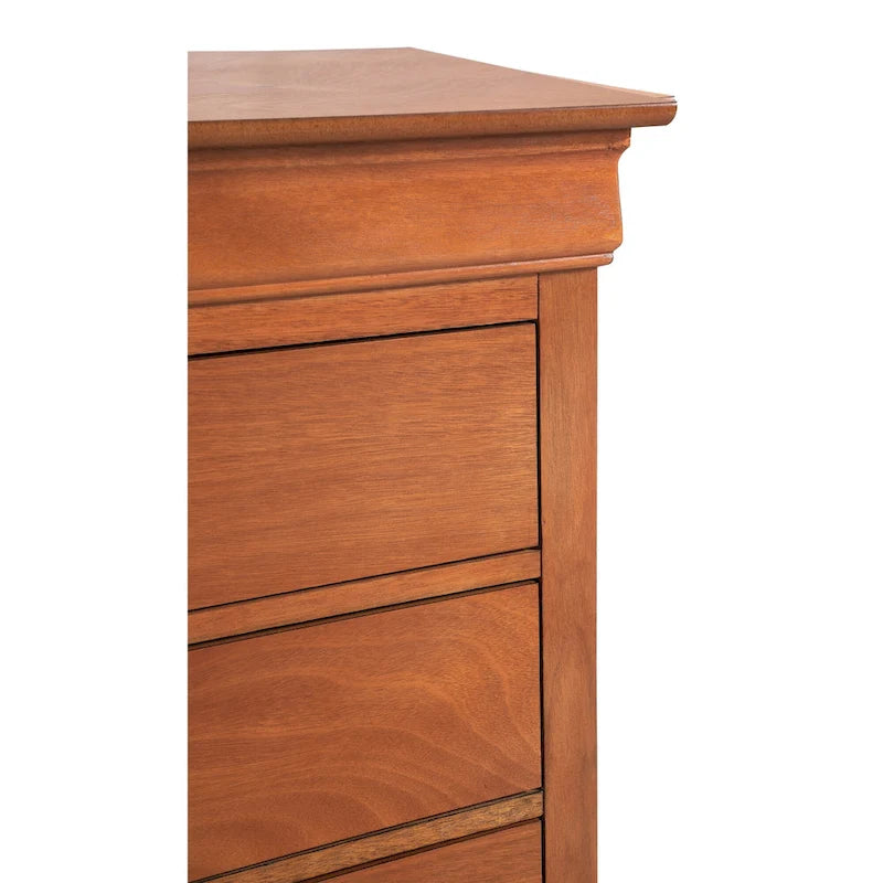 Commode double à 6 tiroirs Louis-Philippe