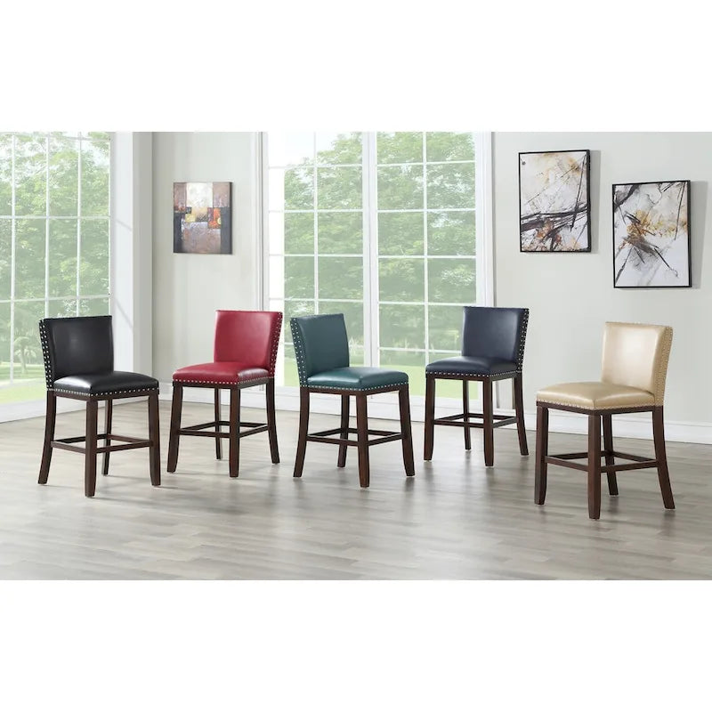 Toledo Upholstered Counter Stools (Set of 2) by