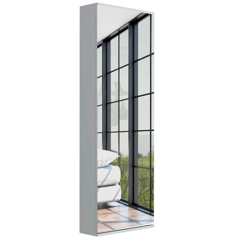 TUHOME Lisboa Armoire avec deux portes, deux tiroirs et une tringle de suspension