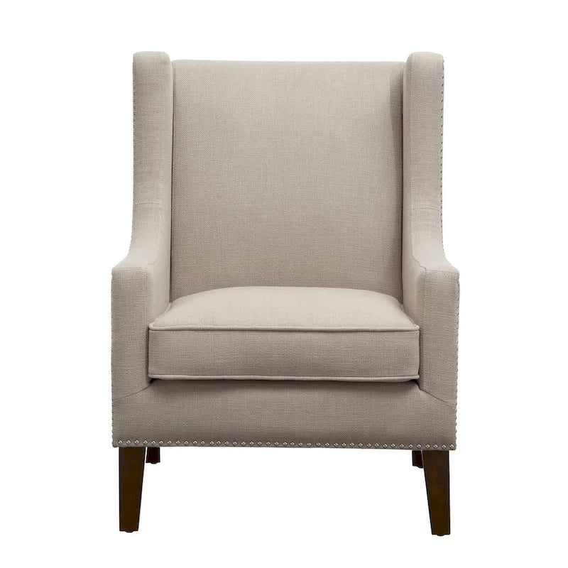 Madison Park Weston Linen Wing Chair