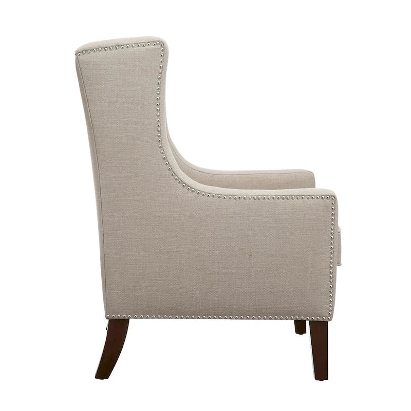 Madison Park Weston Linen Wing Chair