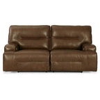 Signature Design by Ashley Francesca Auburn 2 Seat Power Reclining Sofa with Adjustable Headrest - 84W x 41D x 42H