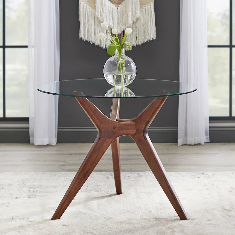 Table ronde en verre Lifestorey Trita