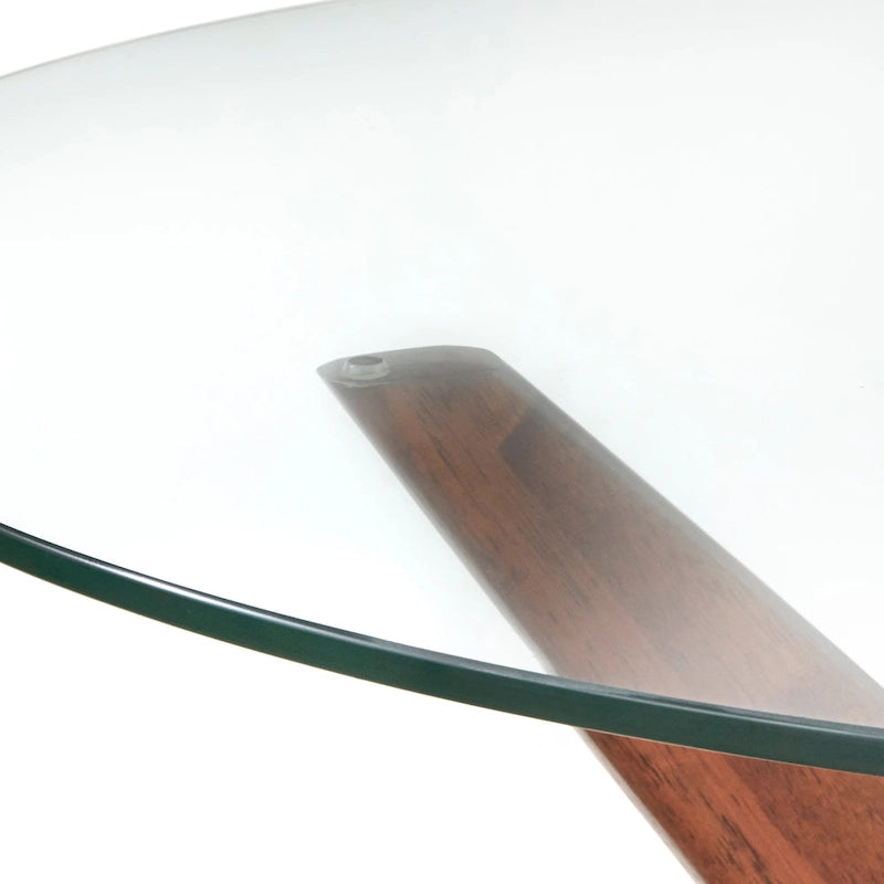 Table ronde en verre Lifestorey Trita