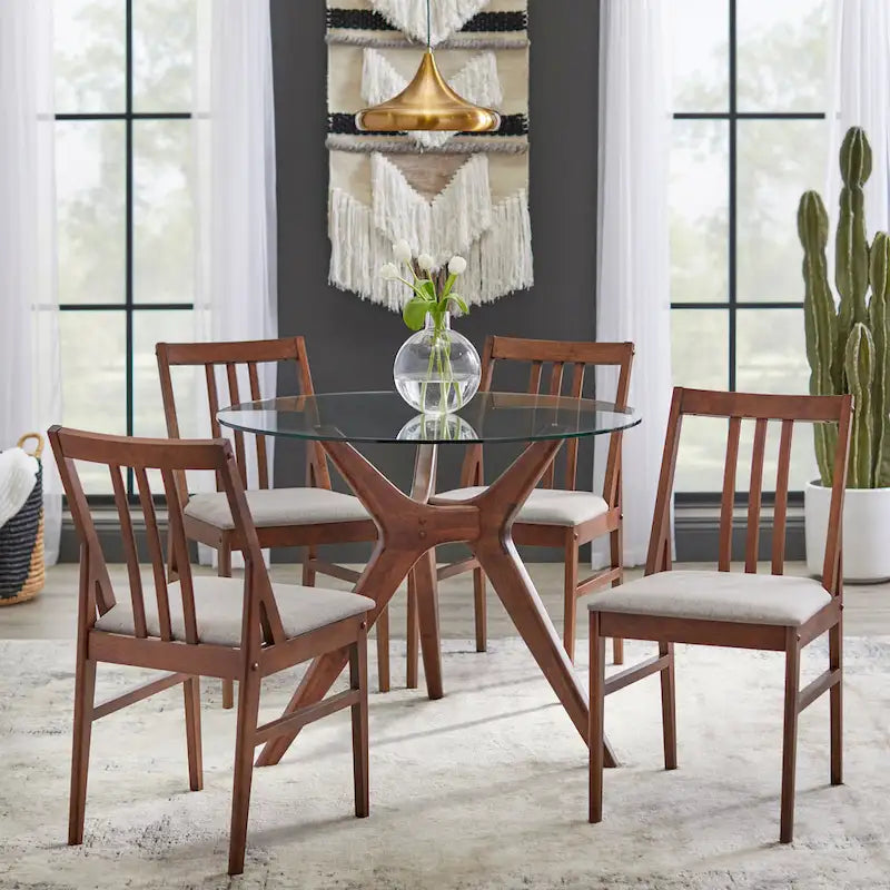 Table ronde en verre Lifestorey Trita