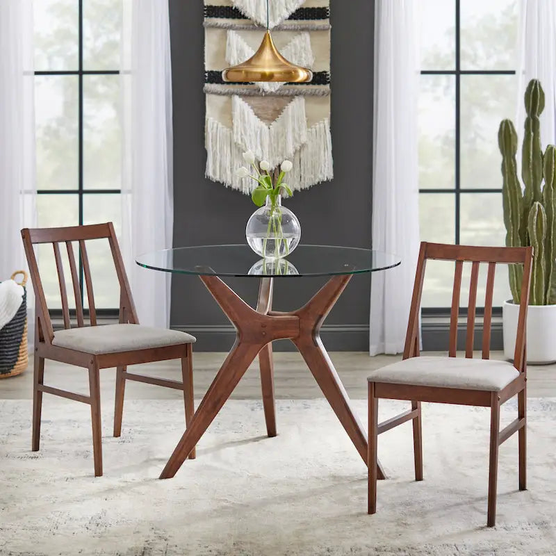 Table ronde en verre Lifestorey Trita