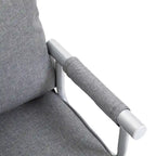 HOMCOM Small Futon Couch with Comfortable Fold Down Bed Surface for Guests, Adjustable Backrest Angles, & Stylish Design