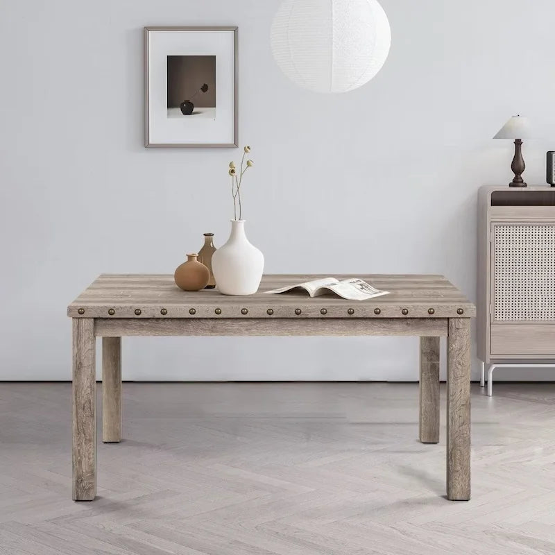 Table à manger rectangulaire de luxe classique Morden Fort