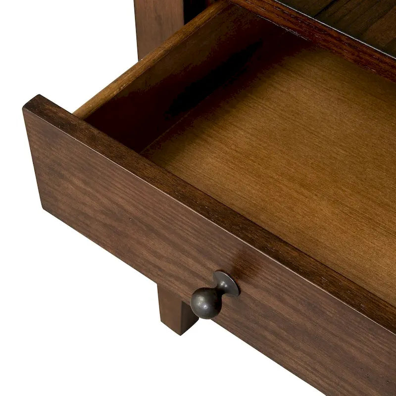 Table d'appoint Liberty Furniture Lake House en chêne brun rustique