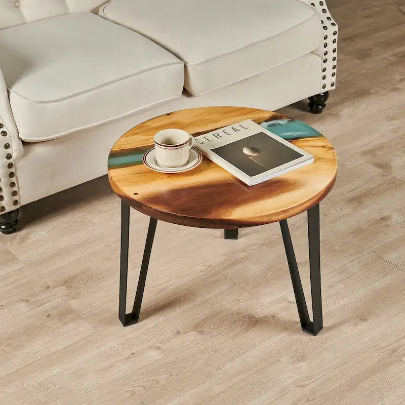 Pieds de table trapèze Home Soft Things - Lot de 4 pièces