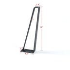 Pieds de table trapèze Home Soft Things - Lot de 4 pièces