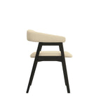 Chaises rembourrées à dossier incurvé Cove (lot de 2)