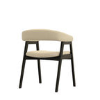 Chaises rembourrées à dossier incurvé Cove (lot de 2)