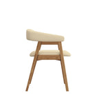 Chaises rembourrées à dossier incurvé Cove (lot de 2)