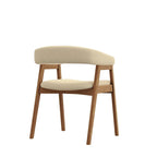 Chaises rembourrées à dossier incurvé Cove (lot de 2)