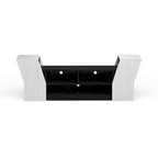 Meuble TV Tai Contemporary 71 po à 3 étagères ouvertes par Furniture of America
