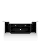 Meuble TV Tai Contemporary 71 po à 3 étagères ouvertes par Furniture of America
