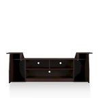 Meuble TV Tai Contemporary 71 po à 3 étagères ouvertes par Furniture of America