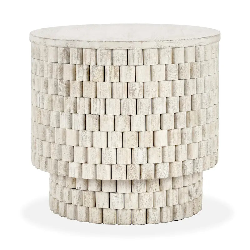 Table d'appoint ronde Classic Home Norwood 25 - 25Lx25Px23H