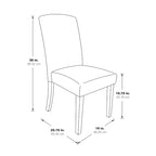 Chaise de salle à manger Everly (Paquet de 2)