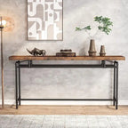 Console, table d'entrée longue et étroite de 180 cm pour salon - 30P x 180L x 90H cm