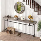 Console, table d'entrée longue et étroite de 180 cm pour salon - 30P x 180L x 90H cm