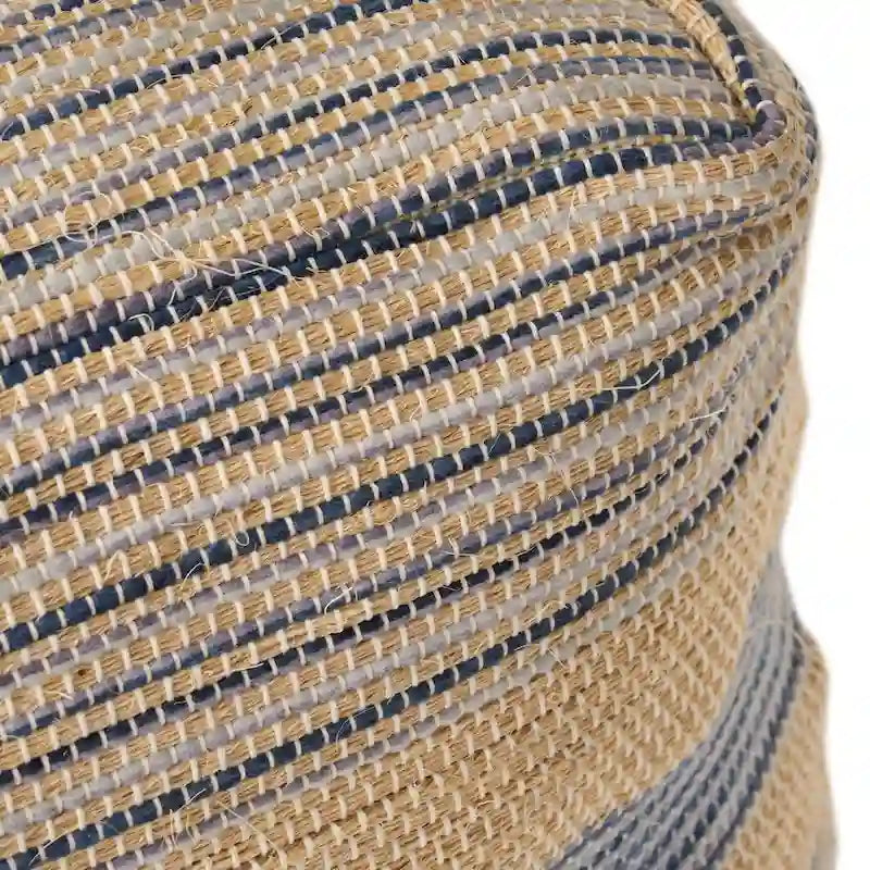 Pouf en tissu bohème fait à la main Caiman de Christopher Knight Home
