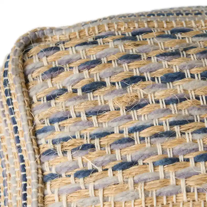 Pouf en tissu bohème fait à la main Caiman de Christopher Knight Home