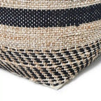 Pouf en tissu bohème fait à la main Caiman de Christopher Knight Home