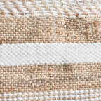 Pouf en tissu bohème fait à la main Caiman de Christopher Knight Home