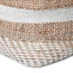 Pouf en tissu bohème fait à la main Caiman de Christopher Knight Home